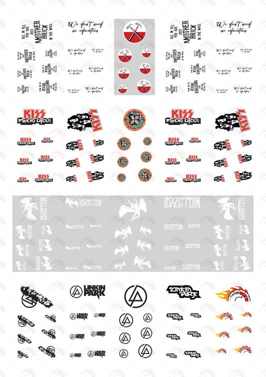 Another Brick Design Toy Car Sticker