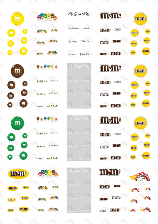 Yellow M&M