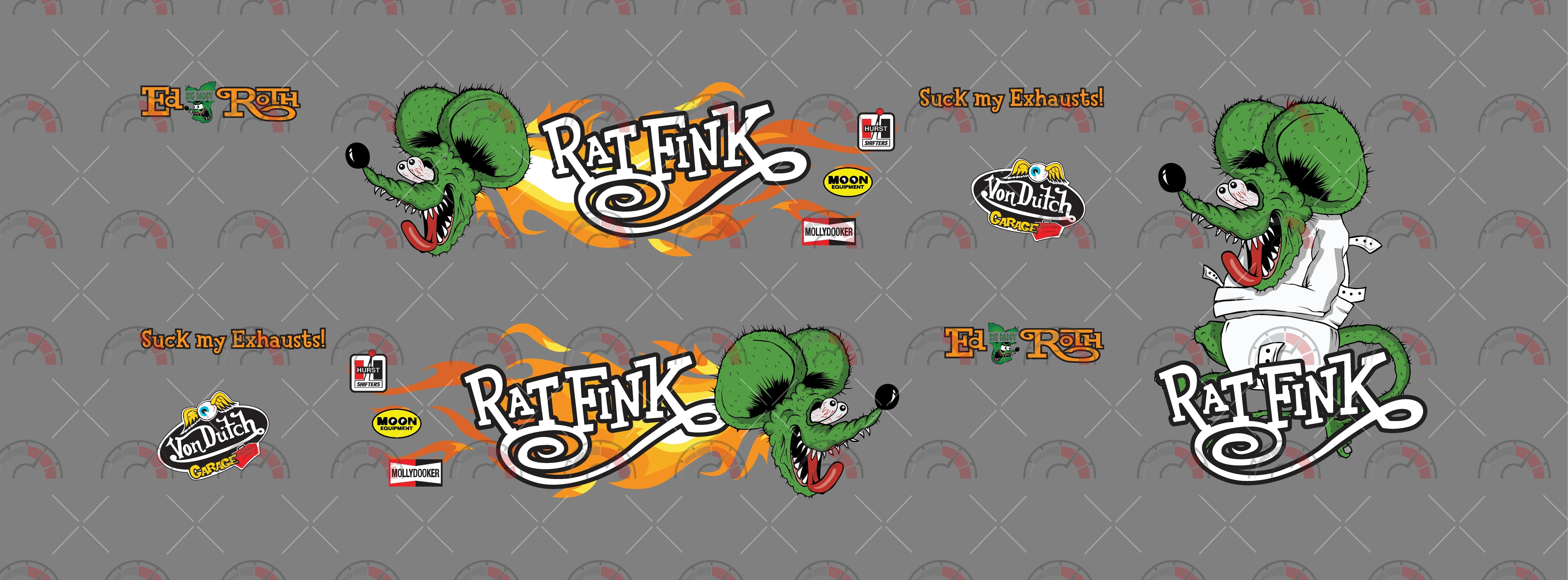 Mad Fink Toy Vehicle Decals