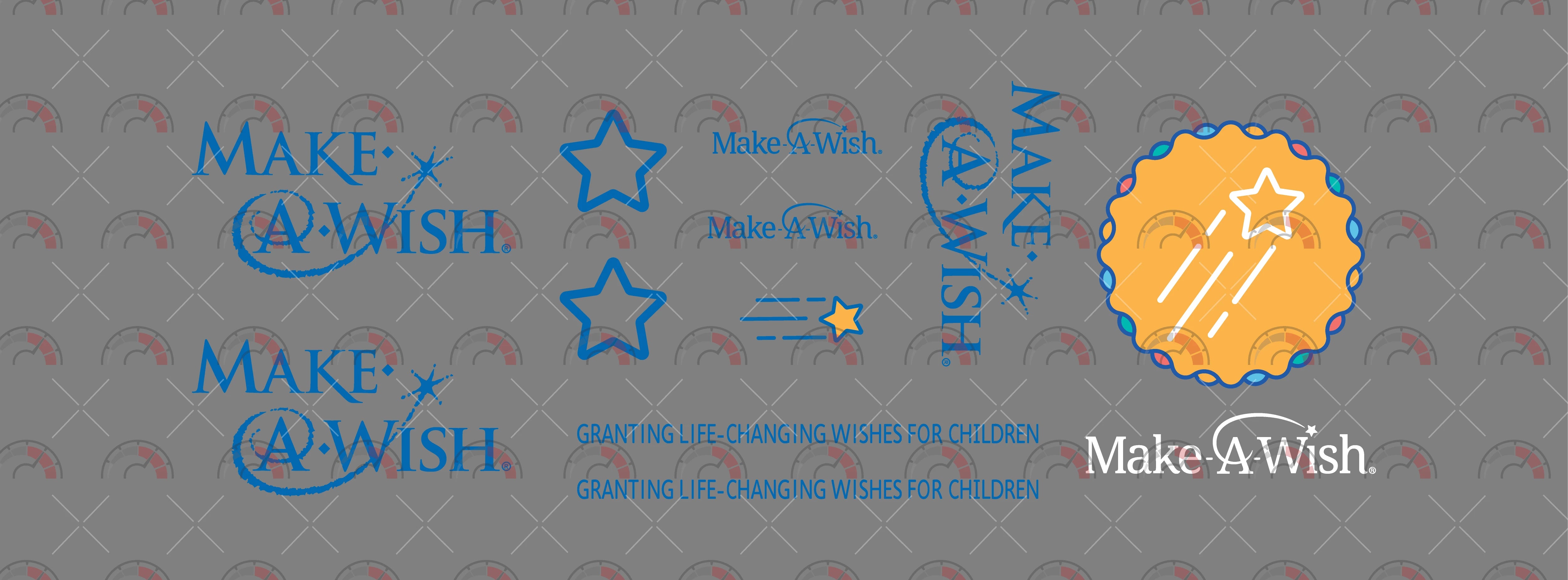 Make a Wish (Blue) 01 Play Vehicle Decals