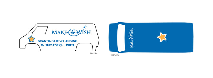 Make a Wish (Blue) 03 Toy Vehicle Decals