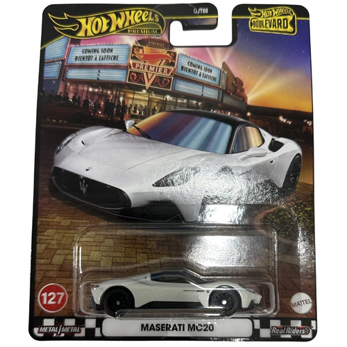 Hot Wheels 1:64 Maserati MC20 Bianco Audace
