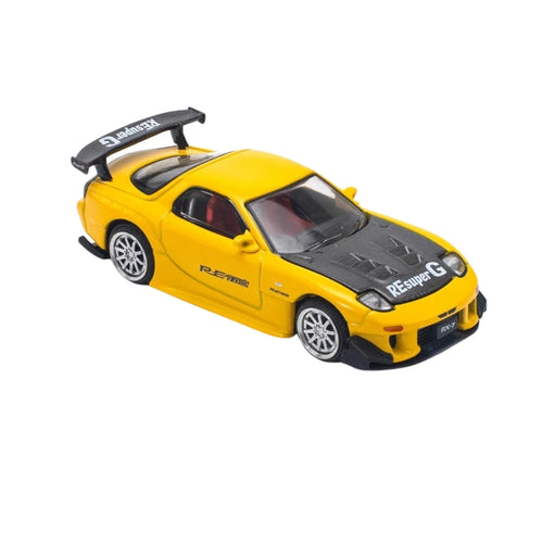 Mazda RX-7 (FD3S) RE Amemiya Widebody Yellow