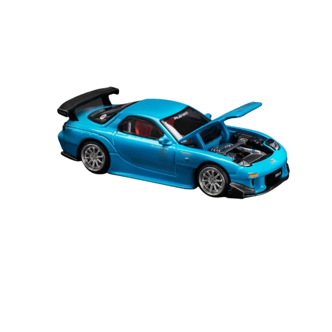 Mazda RX7 RE Amemiya Widebody Blue