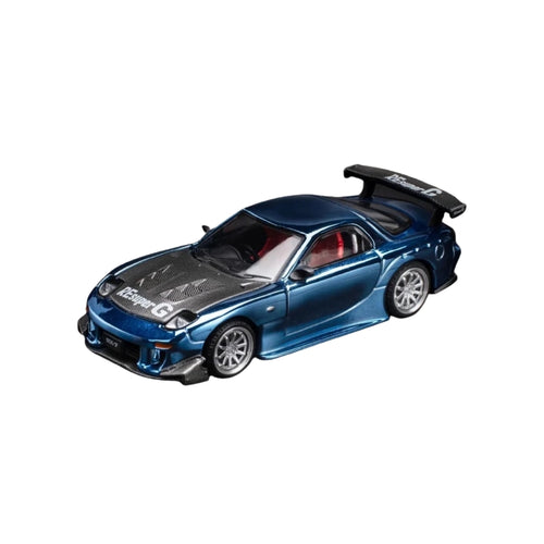 Mazda RX7 RE Amemiya Widebody Blue Chrome