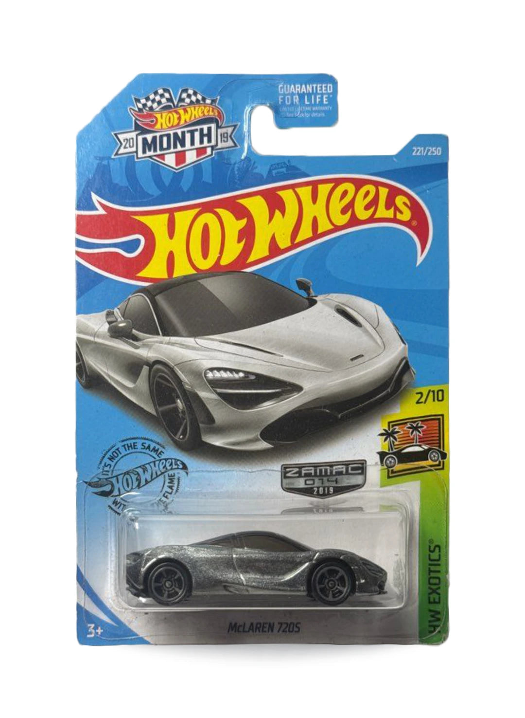 Hot Wheels Walmart Exclusive ZAMAC Editions 2019 McLaren 720S 1:64 – ZAMAC