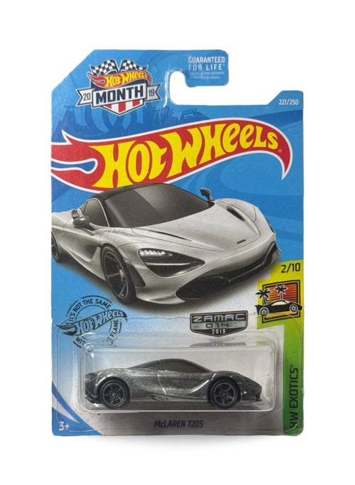 Hot Wheels Walmart Exclusive ZAMAC Editions 2019 McLaren 720S 1:64 – ZAMAC