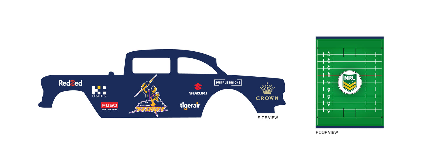 Melbourne Storm Play Vehicle Decals