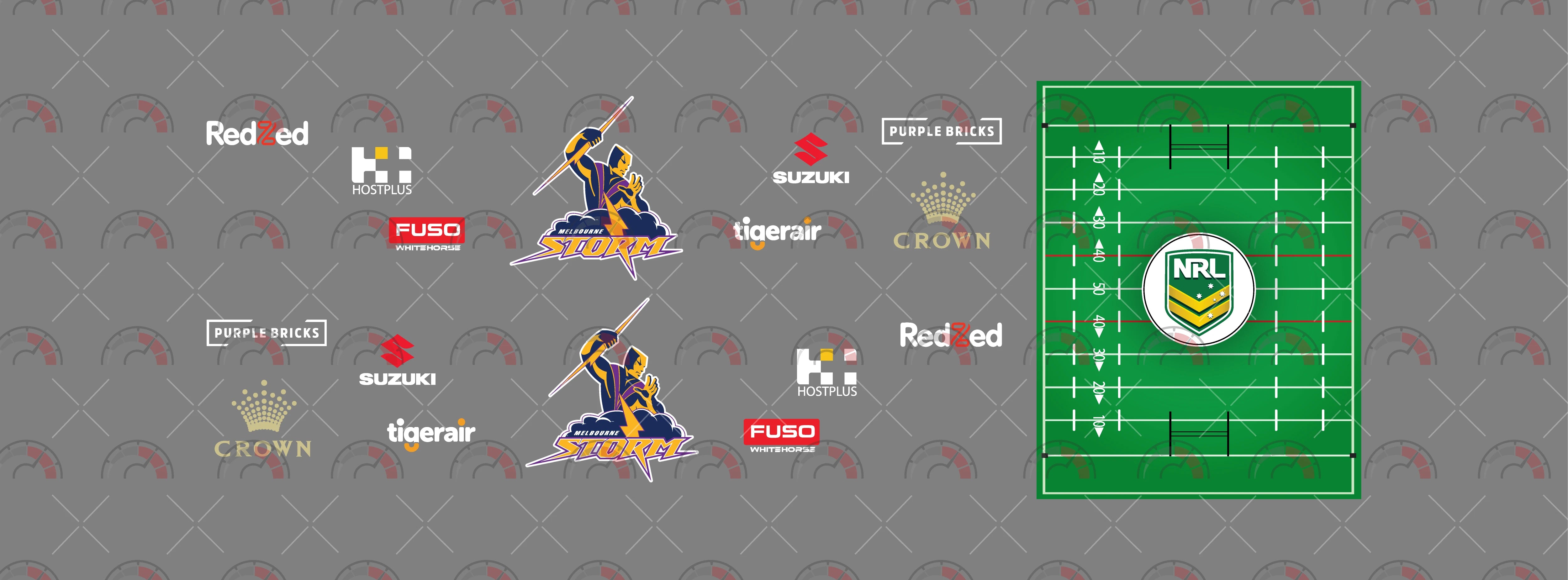 Melbourne Storm Play Vehicle Decals