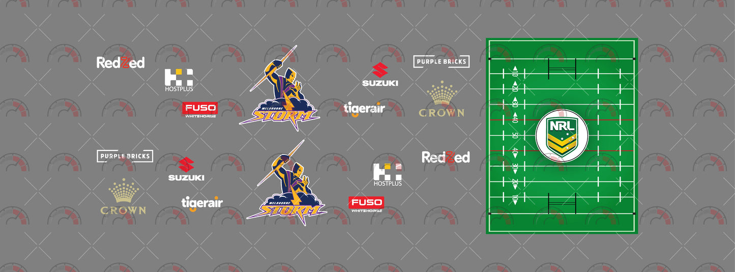 Melbourne Storm Play Vehicle Decals