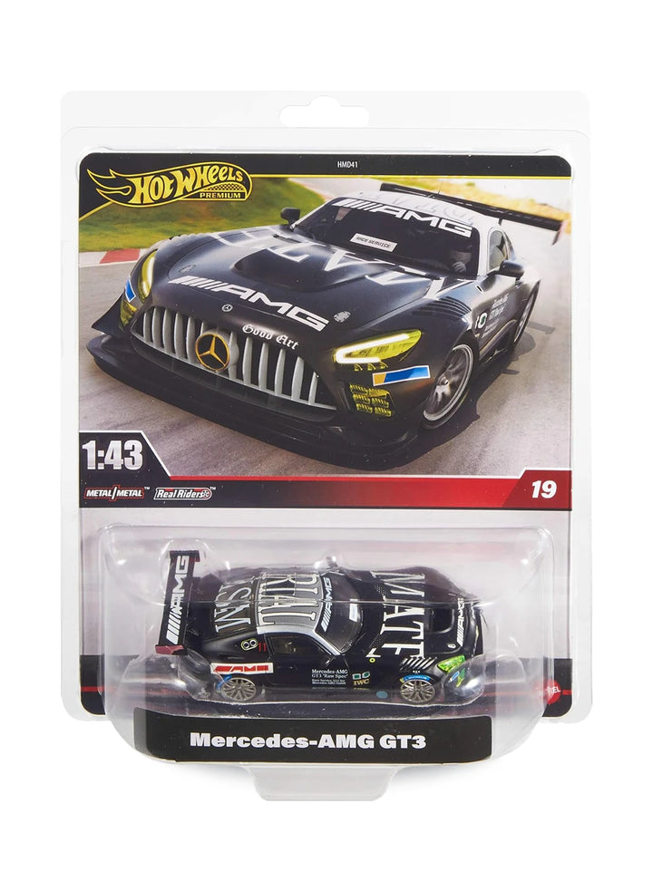 Hot Wheels Premium Singles 1:43 2025 Mercedes-AMG GT3 1:43 – Flat Black