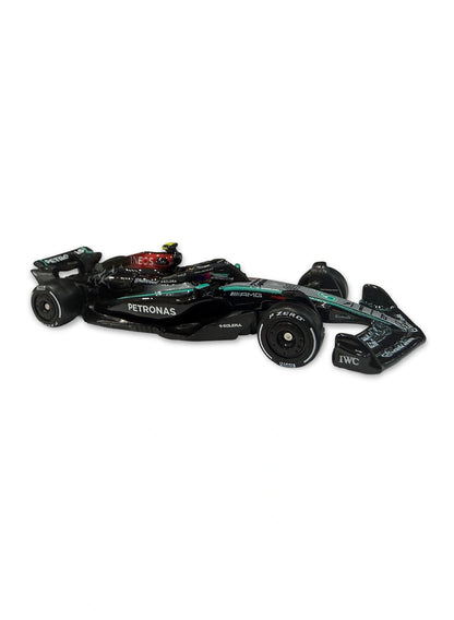 Hot Wheels 2025 Formula One Collection Mix 3 Mercedes-Benz Mercedes-AMG PETRONAS Formula One Team (#44) 1:64 – Black & Teal