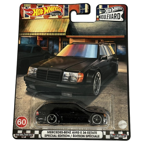 Hot Wheels 1:64 Mercedes-Benz AMG E 36 Estate Special Edition Black