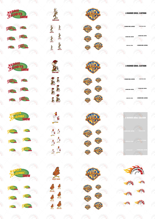 Merrie melodies 018 design sticker