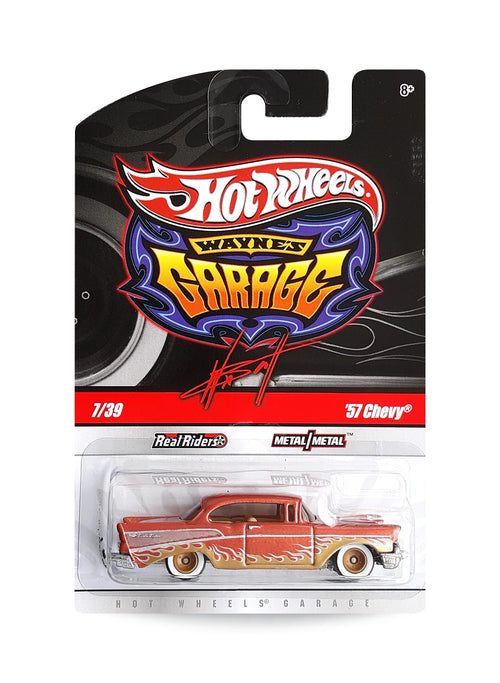 Hot Wheels Garage 2010 Chevrolet '57 Chevy Bel Air 1:64 – Metallic Copper