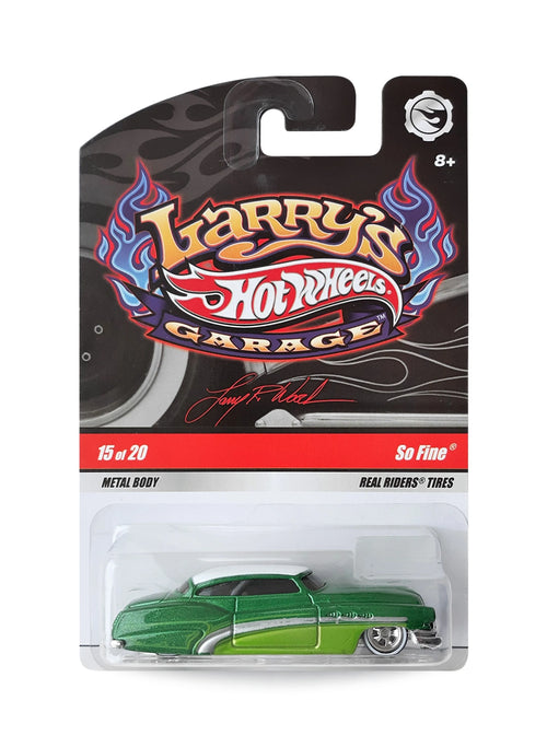 Hot Wheels Larry's Garage 2009 So Fine 1:64 – Metalflake Green