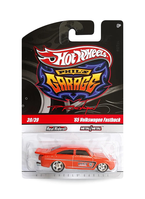 Hot Wheels Garage 2010 Volkswagen '65 Fastback 1:64 – Metalflake Orange