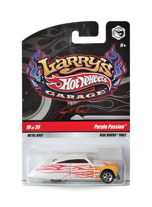Hot Wheels Larry's Garage 2009 Purple Passion 1:64 – Metalflake Pearl White