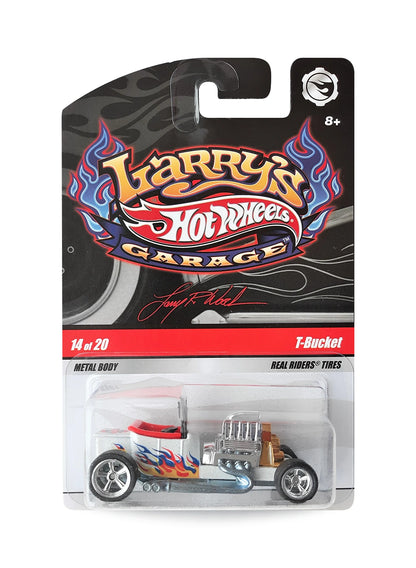 Hot Wheels Larry's Garage 2009 Ford T-Bucket 1:64 – Metalflake Pearl White