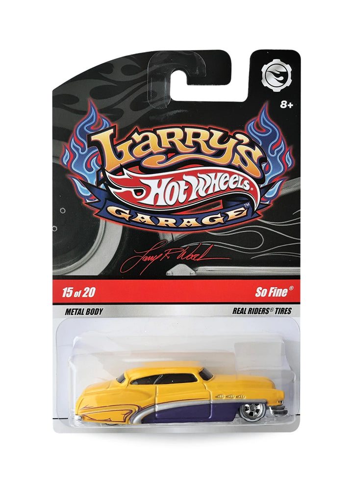 Hot Wheels Larry's Garage 2009 So Fine 1:64 – Metalflake Pearl Yellow