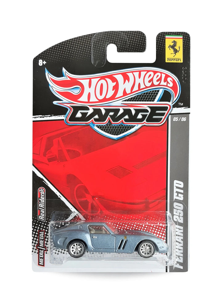 Hot Wheels Ferrari Garage 2011 Ferrari 250 GTO 1:64 – Metalflake Steel Blue