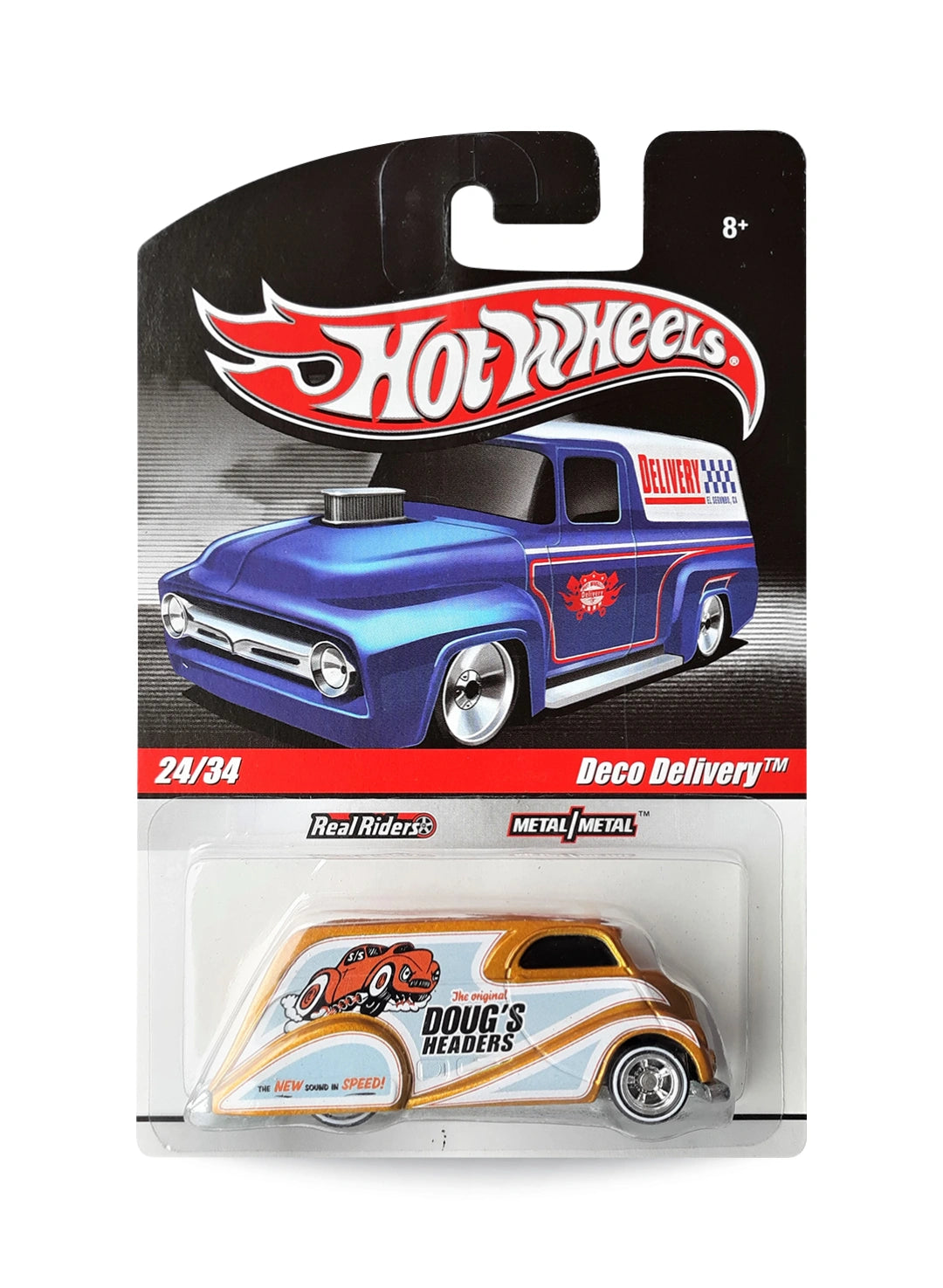 Hot Wheels Delivery Slick Rides 2010 Deco Delivery 1:64 – Metallic Dark Gold