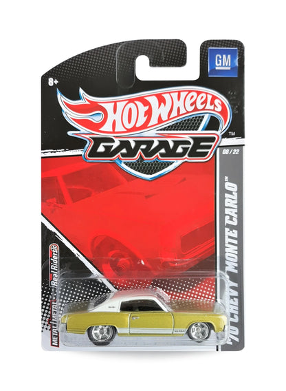 Hot Wheels GM Garage 2011 Chevrolet '70 Chevy Monte Carlo 1:64 – Metallic Lime Green