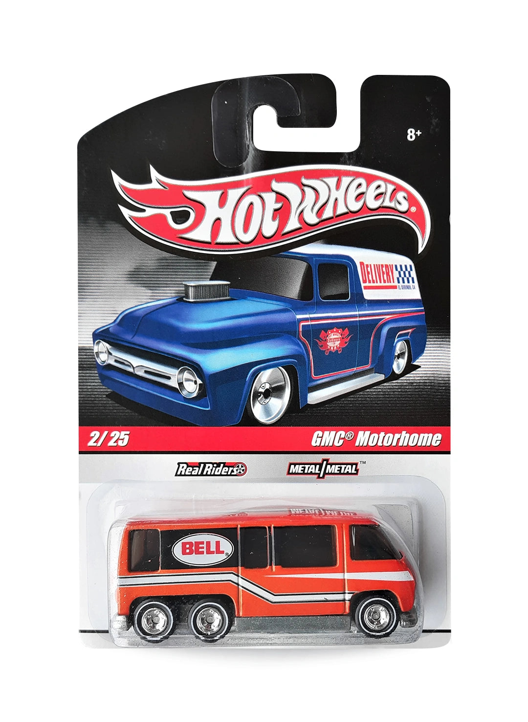 Hot Wheels Delivery Slick Rides 2010 GMC Motorhome 1:64 – Metallic Orange