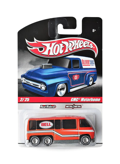 Hot Wheels Delivery Slick Rides 2010 GMC Motorhome 1:64 – Metallic Orange