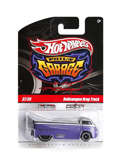 Hot Wheels Garage 2010 Volkswagen Drag Truck 1:64 – Metallic Purple & Silver