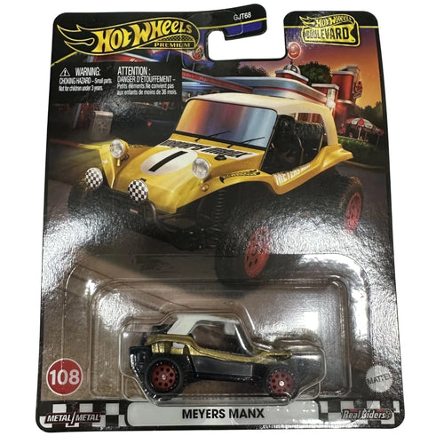 Hot Wheels Meyers Manx 1:64 - Metalflake Gold