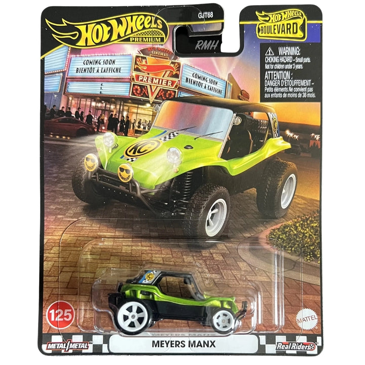 Hot Wheels 1:64 Meyers Manx Green