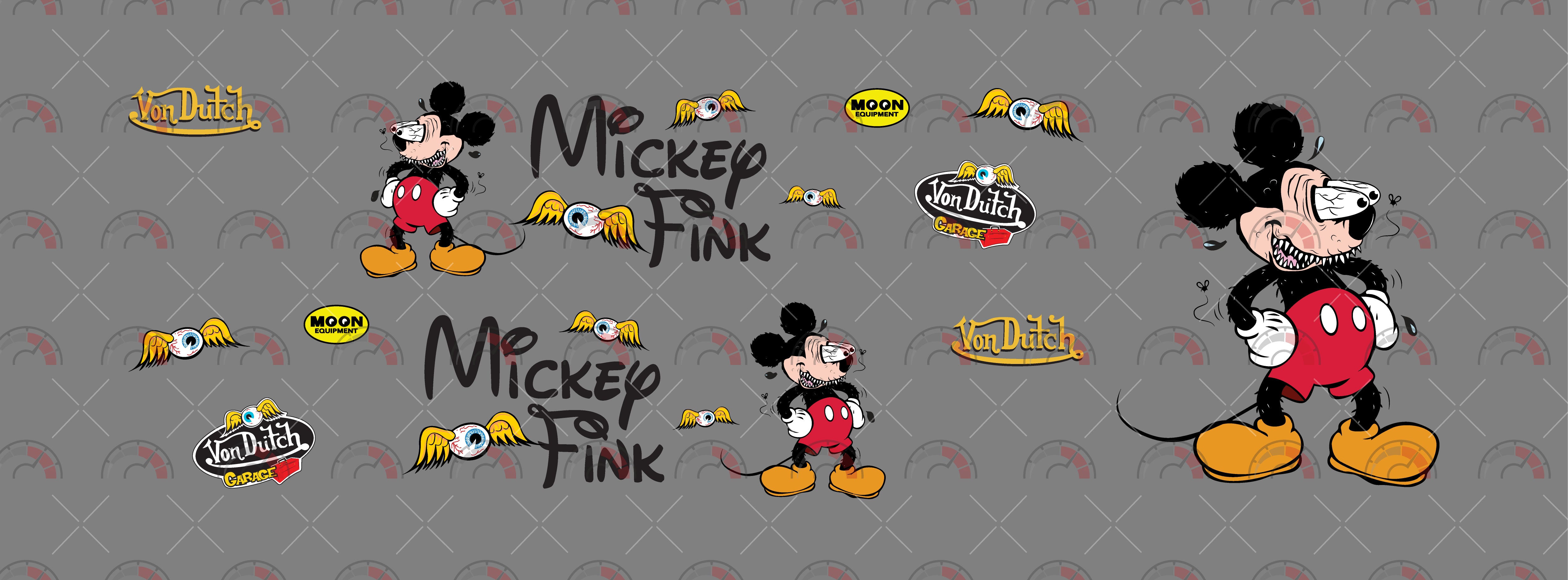 Mickey Fink 02 Vehicle Decals