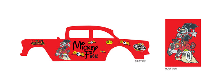 Mickey Fink 06 model Car Decals