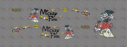 Mickey Fink 06 model Car Decals