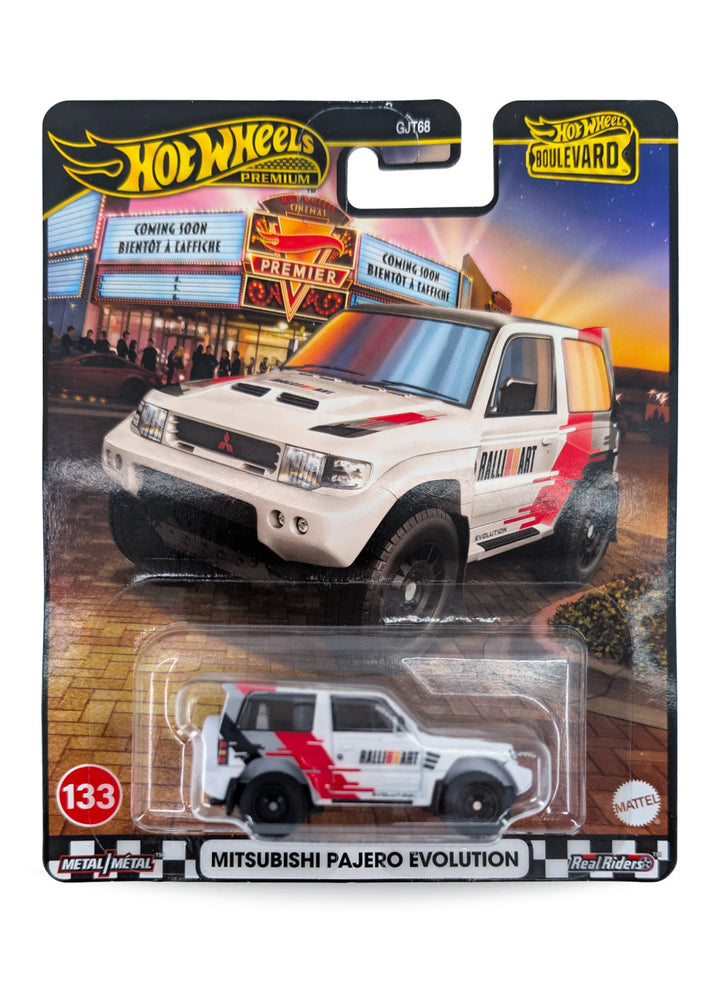 Hot Wheels Mitsubishi Pajero Evolution 1:64 - White