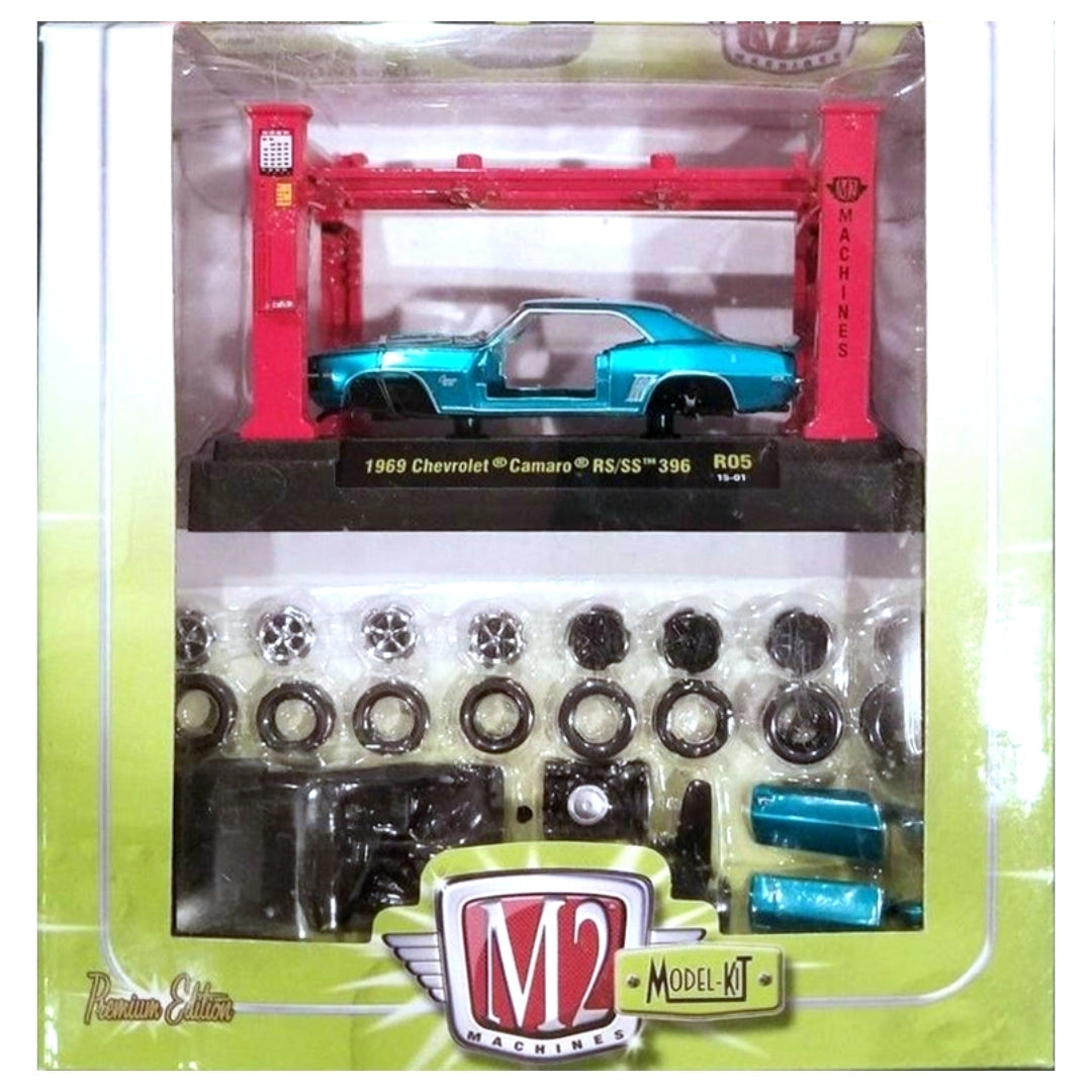 1969 Chevrolet Camaro RS/SS 396 - Turquoise (Model-Kit Standard)