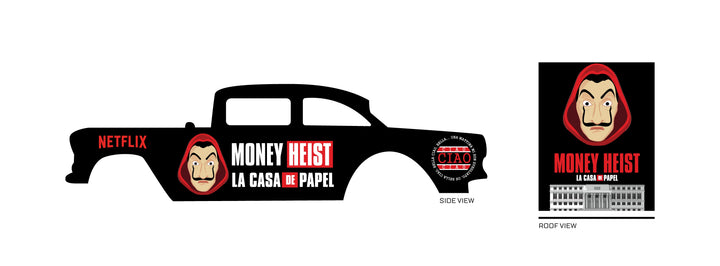 Money Heist model Car Decals