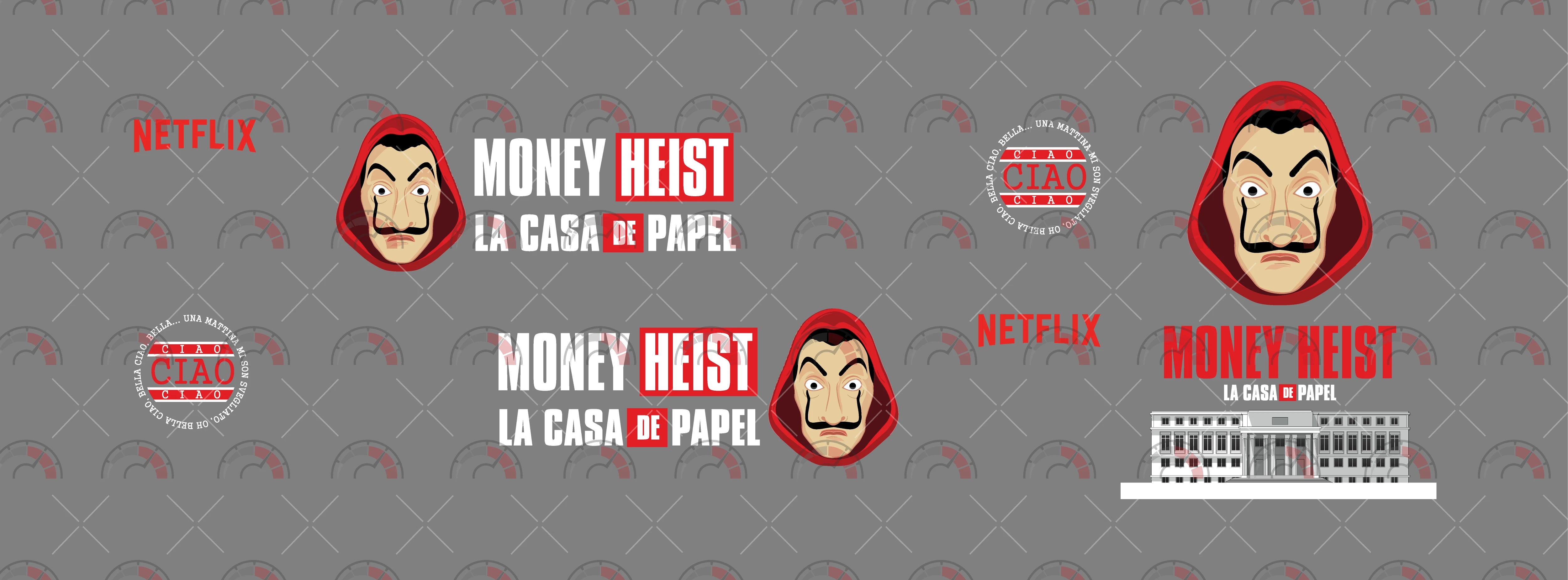 Money Heist model Car Decals