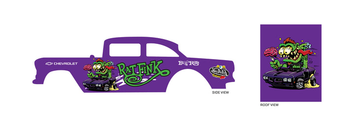 Monster Fink Eating Brain Play Vehicle Decals