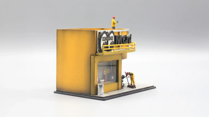 Mooneyes Garage Mini Diorama for 1:64 Diecast Cars