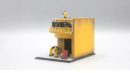Mooneyes Garage Mini Diorama for 1:64 Diecast Cars