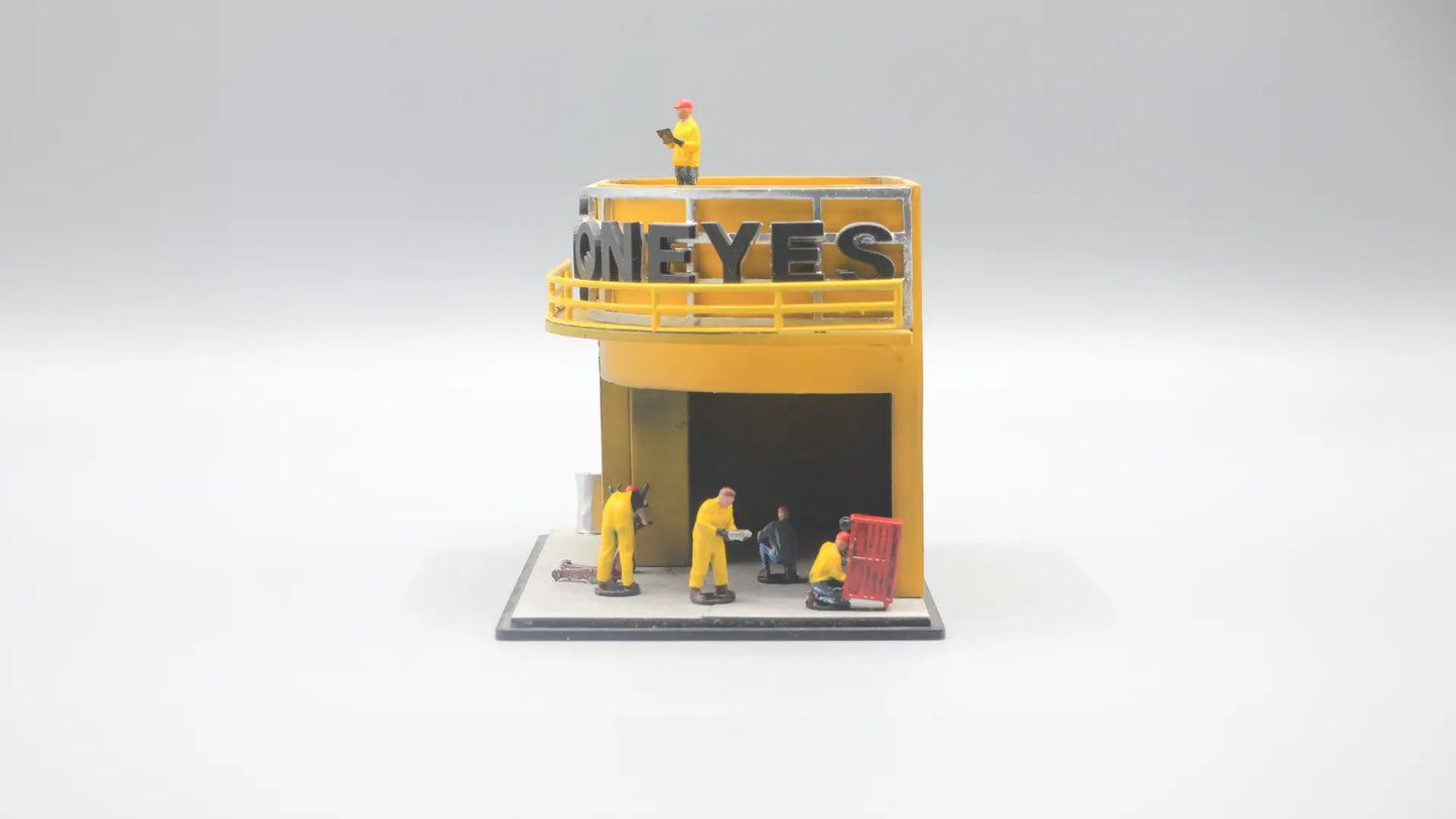 Mooneyes Garage Mini Diorama for 1:64 Diecast Cars