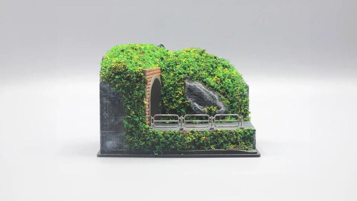 Mountain Scene Mini Diorama for 1:64 Diecast Cars