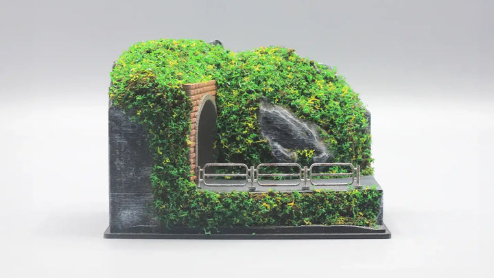 Mountain Scene Mini Diorama for 1:64 Diecast Cars