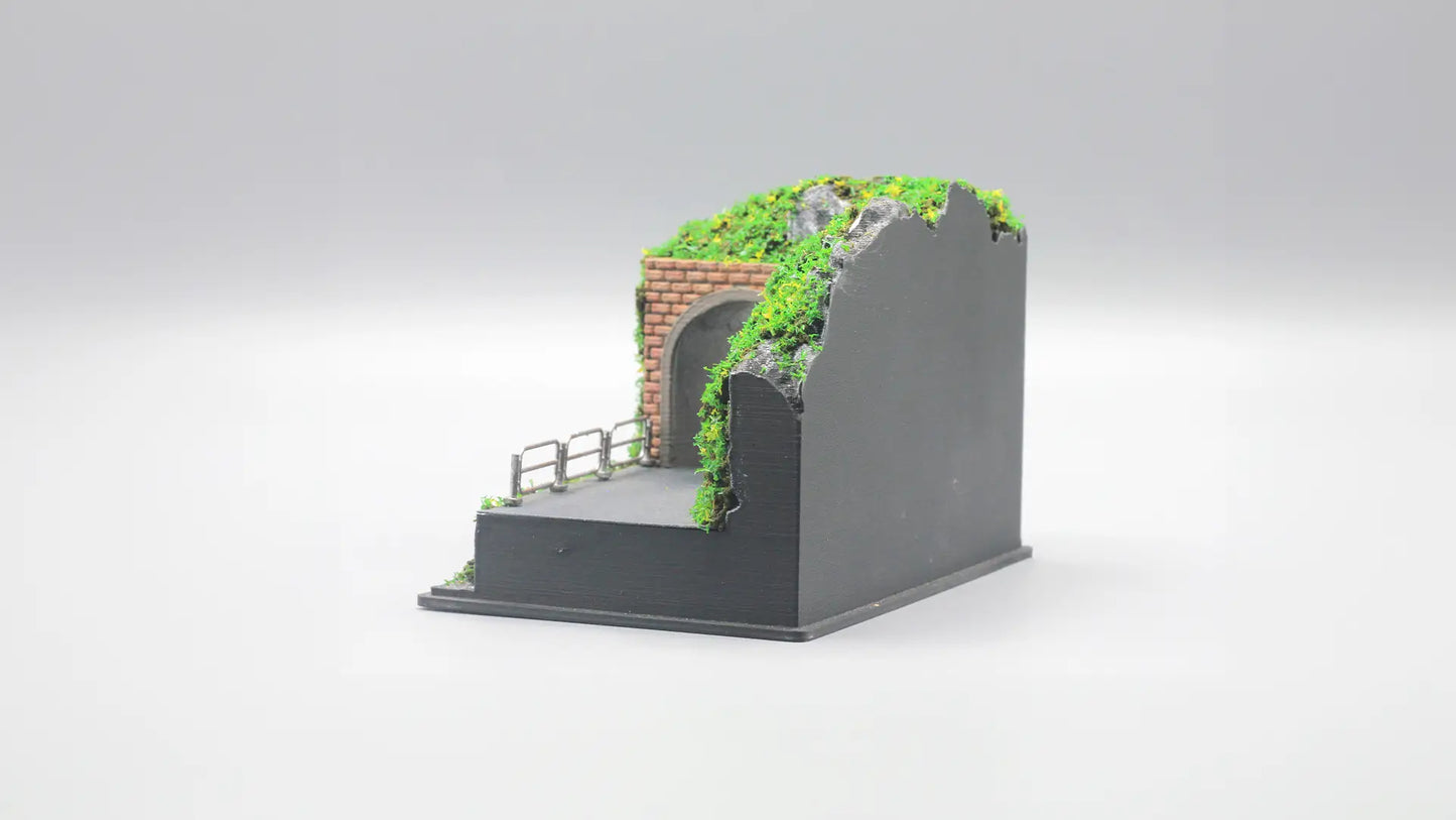Mountain Scene Mini Diorama for 1:64 Diecast Cars