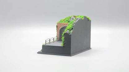 Mountain Scene Mini Diorama for 1:64 Diecast Cars