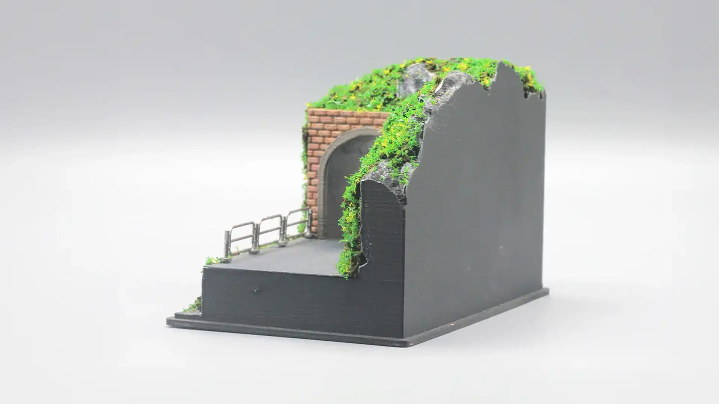 Mountain Scene Mini Diorama for 1:64 Diecast Cars
