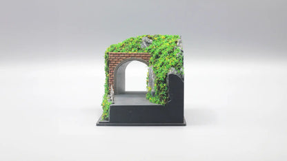 Mountain Scene Mini Diorama for 1:64 Diecast Cars