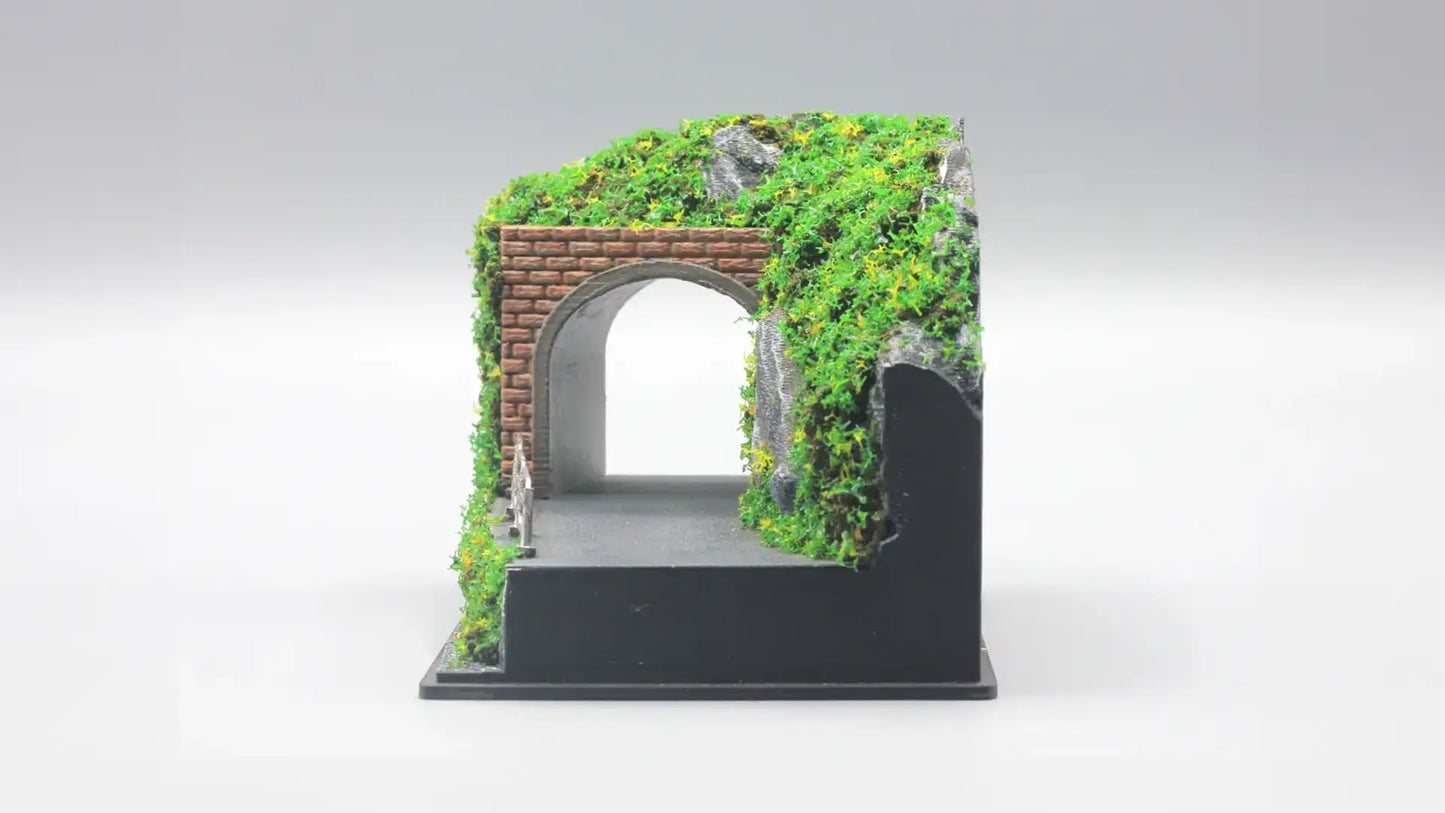 Mountain Scene Mini Diorama for 1:64 Diecast Cars